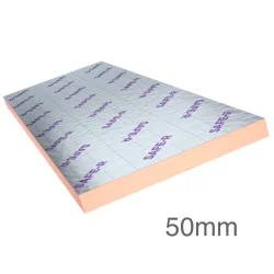 50mm Unilin Safe-R SR/ST Phenolic Insulation Soffit Board (pack of 6)