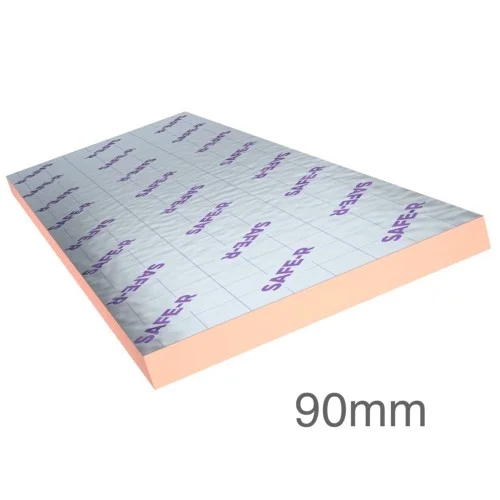 90mm Unilin Safe-R SR/UF Phenolic Underfloor Insulation Board (pack of 4) 90mm Unilin Safe-R SR/UF Phenolic Underfloor Insulation Board (pack of 4)