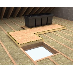 86mm Unilin Thin-R XT/Walk-R - Insulated Loft Decking Board - 1200mm x 600mm