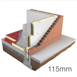 115mm Unilin Thin-R Plus XT/CF Full Fill Insulation (pack of 4) - 1200mm x 450mm