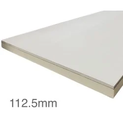 112.5mm Unilin Thin-R Thermal Liner XT/TL-MF - Mech Fix (100mm PIR Insulation bonded to 12.5mm Plasterboard)