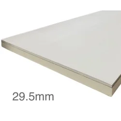 29.5mm Unilin Thin-R Thermal Liner XT/TL-MF - Mech Fix (20mm PIR Insulation bonded to 9.5mm Plasterboard)