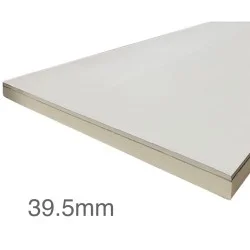 39.5mm Unilin Thin-R Thermal Liner XT/TL-MF - Mech Fix (30mm PIR Insulation bonded to 9.5mm Plasterboard)