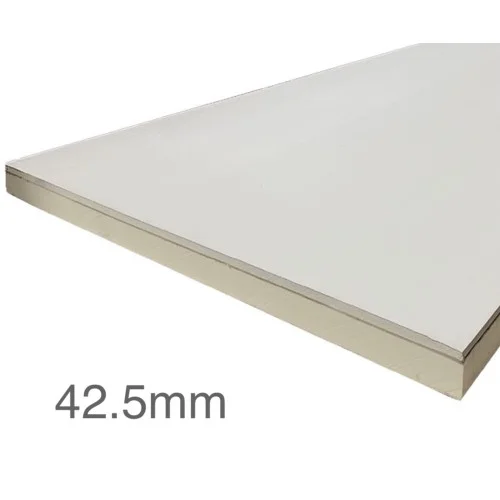 42.5mm Unilin Thin-R Thermal Liner XT/TL-MF - Mech Fix (30mm PIR Insulation bonded to 12.5mm Plasterboard) 42.5mm Unilin Thin-R Thermal Liner XT/TL-MF - Mech Fix (30mm PIR Insulation bonded to 12.5mm Plasterboard)