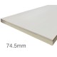 74.5mm Unilin Thin-R Thermal Liner XT/TL-MF - Mech Fix (65mm PIR Insulation bonded to 9.5mm Plasterboard) 74.5mm Unilin Thin-R Thermal Liner XT/TL-MF - Mech Fix (65mm PIR Insulation bonded to 9.5mm Plasterboard)