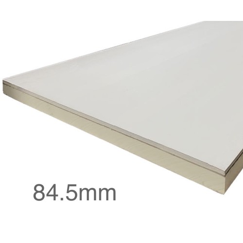 84.5mm Unilin Thin-R Thermal Liner XT/TL-MF - Mech Fix (75mm PIR Insulation bonded to 9.5mm Plasterboard) 84.5mm Unilin Thin-R Thermal Liner XT/TL-MF - Mech Fix (75mm PIR Insulation bonded to 9.5mm Plasterboard)