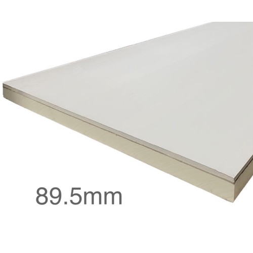 89.5mm Unilin Thin-R Thermal Liner XT/TL-MF - Mech Fix (80mm PIR Insulation bonded to 9.5mm Plasterboard) 89.5mm Unilin Thin-R Thermal Liner XT/TL-MF - Mech Fix (80mm PIR Insulation bonded to 9.5mm Plasterboard)