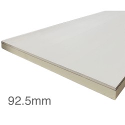 92.5mm Unilin Thin-R Thermal Liner XT/TL-MF - Mech Fix (80mm PIR Insulation bonded to 12.5mm Plasterboard) 92.5mm Unilin Thin-R Thermal Liner XT/TL-MF - Mech Fix (80mm PIR Insulation bonded to 12.5mm Plasterboard)