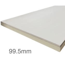 99.5mm Unilin Thin-R Thermal Liner XT/TL-MF - Mech Fix (90mm PIR Insulation bonded to 9.5mm Plasterboard) 99.5mm Unilin Thin-R Thermal Liner XT/TL-MF - Mech Fix (90mm PIR Insulation bonded to 9.5mm Plasterboard)