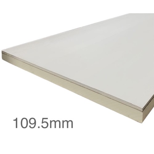 109.5mm Unilin XT/TL Thermal Liner Dot and Dab (100mm PIR Insulation bonded to 9.5mm Plasterboard) 109.5mm Unilin XT/TL Thermal Liner Dot and Dab (100mm PIR Insulation bonded to 9.5mm Plasterboard)
