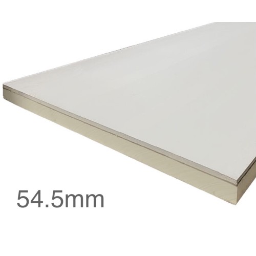 54.5mm Unilin XT/TL Thermal Liner Dot and Dab (45mm PIR Insulation bonded to 9.5mm Plasterboard) 54.5mm Unilin XT/TL Thermal Liner Dot and Dab (45mm PIR Insulation bonded to 9.5mm Plasterboard)