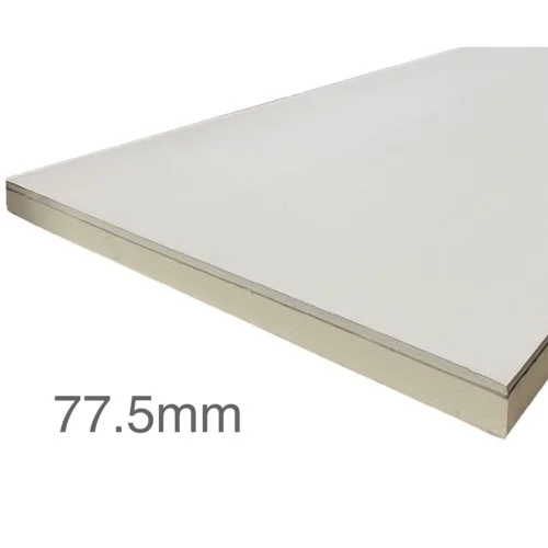 77.5mm Unilin XT/TL Thermal Liner Dot and Dab (65mm PIR Insulation bonded to 12.5mm Plasterboard) 77.5mm Unilin XT/TL Thermal Liner Dot and Dab (65mm PIR Insulation bonded to 12.5mm Plasterboard)
