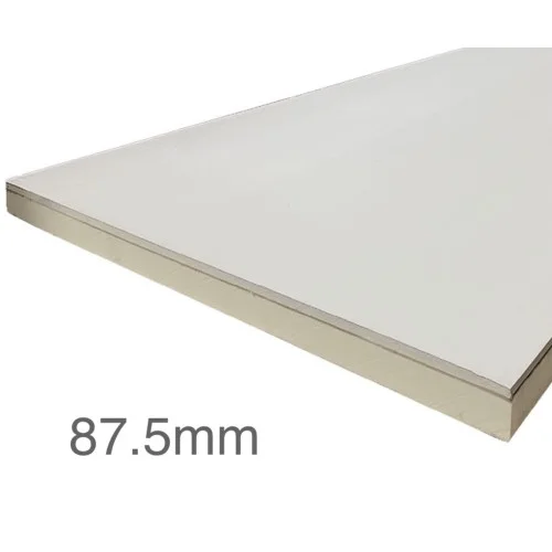 87.5mm Unilin XT/TL Thermal Liner Dot and Dab (75mm PIR Insulation bonded to 12.5mm Plasterboard) 87.5mm Unilin XT/TL Thermal Liner Dot and Dab (75mm PIR Insulation bonded to 12.5mm Plasterboard)
