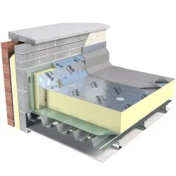 25mm Unilin Thin-R FR/ALU Flat Roof PIR Insulation Board (pack of 12)