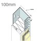 100mm Aluminium Stop Track (pack of 10) 100mm Aluminium Stop Track (pack of 10)