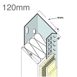 120mm Aluminium Stop Track (pack of 10).