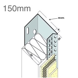 150mm Aluminium Stop Track (pack of 10)