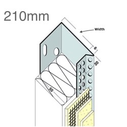 210mm Aluminium Stop Track (pack of 10)
