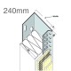 240mm Aluminium Stop Track (pack of 10) 240mm Aluminium Stop Track (pack of 10)