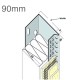 90mm Aluminium Stop Track (pack of 10). 90mm Aluminium Stop Track (pack of 10).