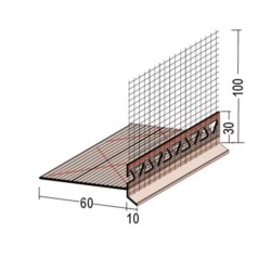 10mm PVC Base Profile - length 2m (pack of 15) 10mm PVC Base Profile - length 2m (pack of 15)