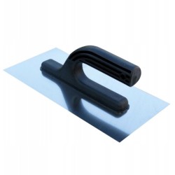 Stainless Steel Trowel (Float) for Applying Thin Coat Render in EWI Systems.
