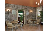 Internal Wall Lining with I-Clad Brick Slip Cladding System