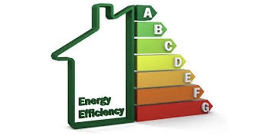 House icon displaying Energy Performance Certificate (EPC) rating bars