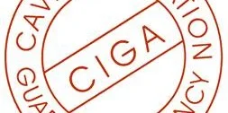 Stamp logo for the Cavity Insulation Guarantee Agency (CIGA)