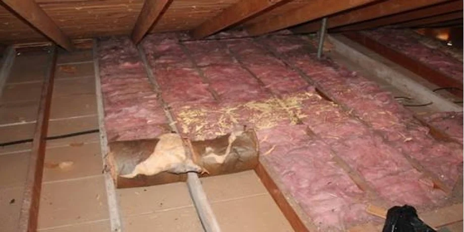 Removing Ceiling and Loft Insulation Removing Ceiling and Loft Insulation