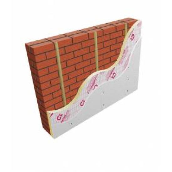 40mm Celotex GS5040 PIR Insulation Board with 9.5mm Plasterboard (pack of 22)