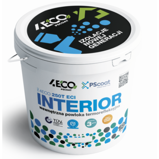 PSC 4ECO 250T ECI INTERIOR - Insulating Protective Paint - 18 Litres Bucket