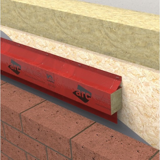 ARC TCB for 100mm Cavity - Cavity Fire Barrier for Timber Frame Construction - 115mm x 120mm x 1200mm - Pack of 15