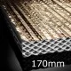170mm Actis Hybris Panel - Reflective Multifoil Insulation - 1145mm x 1200mm - pack of 2 170mm Actis Hybris Panel - Reflective Multifoil Insulation - 1145mm x 1200mm - pack of 2