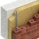 Ancon 25/14 Stainless Steel Channel - 2700mm Length - To Fix An Outer Leaf Of Brickwork Through Insulation To Steel Frame Or Concrete