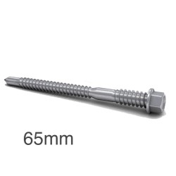 Ancon HTSS-65-2PT-W Screws - Fixings for Ancon 25/14 Restraint System to Steel Frame - bag of 100 Ancon HTSS-65-2PT-W Screws - Fixings for Ancon 25/14 Restraint System to Steel Frame - bag of 100