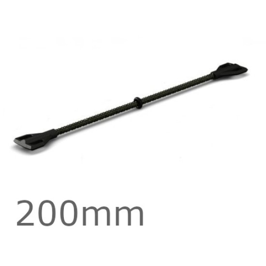 200mm Ancon Teplo-BF-4 Wall Tie - Light Duty Type 4 200mm Ancon Teplo-BF-4 Wall Tie - Light Duty Type 4
