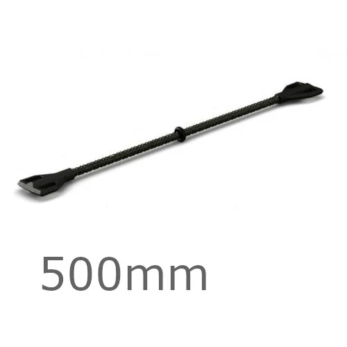 500mm Ancon Teplo-BF-3 Wall Tie - Basic Wall Tie Type 3 500mm Ancon Teplo-BF-3 Wall Tie - Basic Wall Tie Type 3