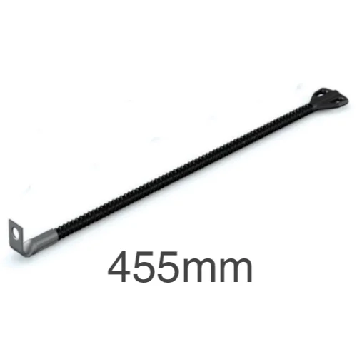 455mm Ancon Teplo-BFL-7 Wall Tie for 376 - 400mm Cavity 455mm Ancon Teplo-BFL-7 Wall Tie for 376 - 400mm Cavity