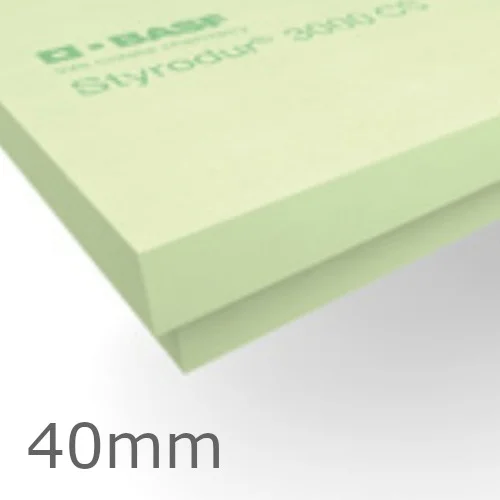 40mm Styrodur 3000CS Extruded Polystyrene Board XPS - 1265mm x 615mm - pack of 10 40mm Styrodur 3000CS Extruded Polystyrene Board XPS - 1265mm x 615mm - pack of 10