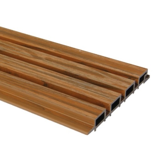 26mm Bison Composite Batten Cladding Plank - 219mm x 2700mm - Wood Plastic Composite - Oak
