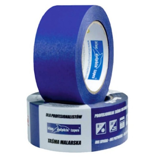 25mm Blue Painters Tape Blue Dolphin - 50m roll - Lacquer Finishing