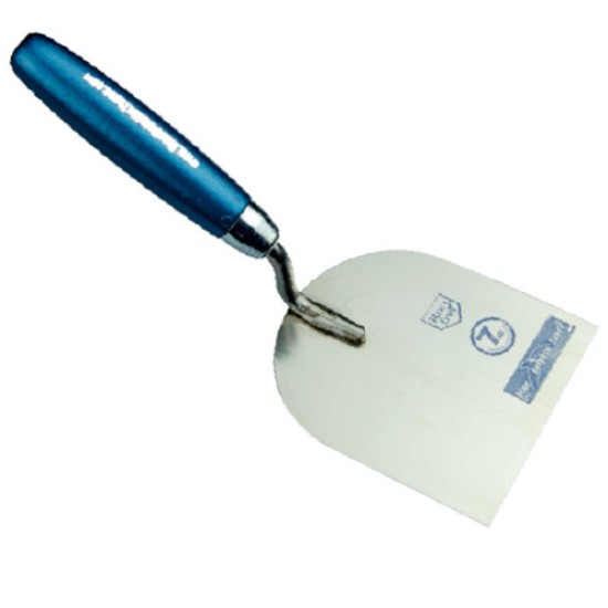 60mm Plasterers Bucket Trowel Blue Dolphin - Hobby