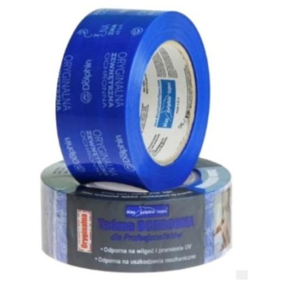 48mm External Protective PVC Tape Blue Dolphin - 50m roll