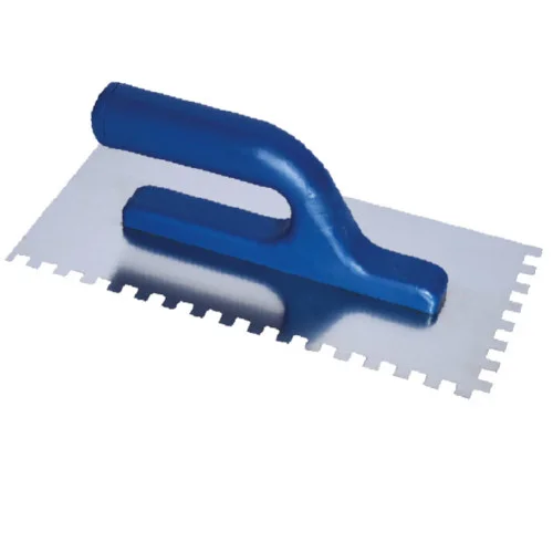 Notched Float Trowel Blue Dolphin - 270mm x 130mm - 10mm Teeth Notched Float Trowel Blue Dolphin - 270mm x 130mm - 10mm Teeth