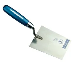 140mm Plasterers Trapezoidal Bucket Trowel Blue Dolphin - Hobby