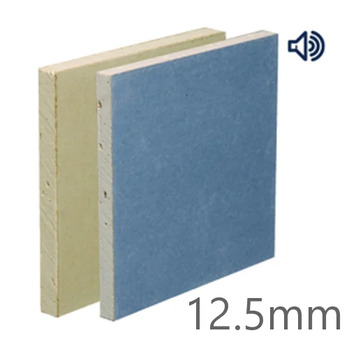 12.5mm Gyproc SoundBloc High Density Acoustic Board 1200x2400mm 12.5mm Gyproc SoundBloc High Density Acoustic Board 1200x2400mm