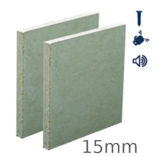 15mm British Gypsum Rigidur H Impact Resistant Gypsum Fibre board 15mm British Gypsum Rigidur H Impact Resistant Gypsum Fibre board