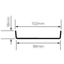 British Gypsum Gypframe Shaftwall G109 Retaining Clip (pack of 100) British Gypsum Gypframe Shaftwall G109 Retaining Clip (pack of 100)