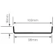 British Gypsum Gypframe Shaftwall G109 Retaining Clip (pack of 100) British Gypsum Gypframe Shaftwall G109 Retaining Clip (pack of 100)